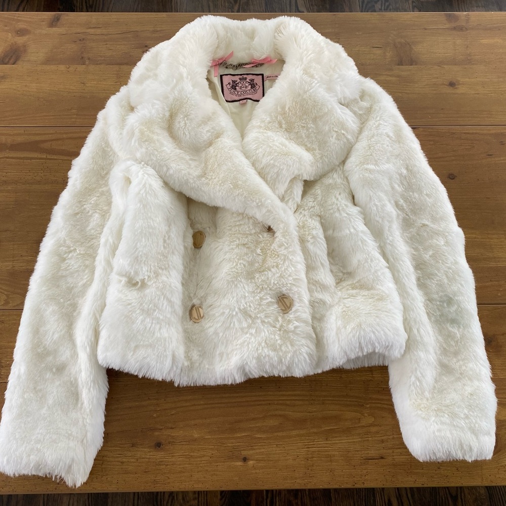 Juicy Couture Cute & Fun Fur Jacket